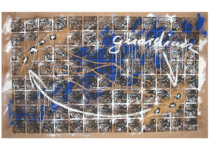 guardian • 120 x 200 cm • Acryl auf Leinwand